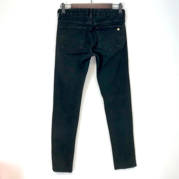 Kate Spade | Black Broome Street denim jeans 26 - Picture 3 of 7